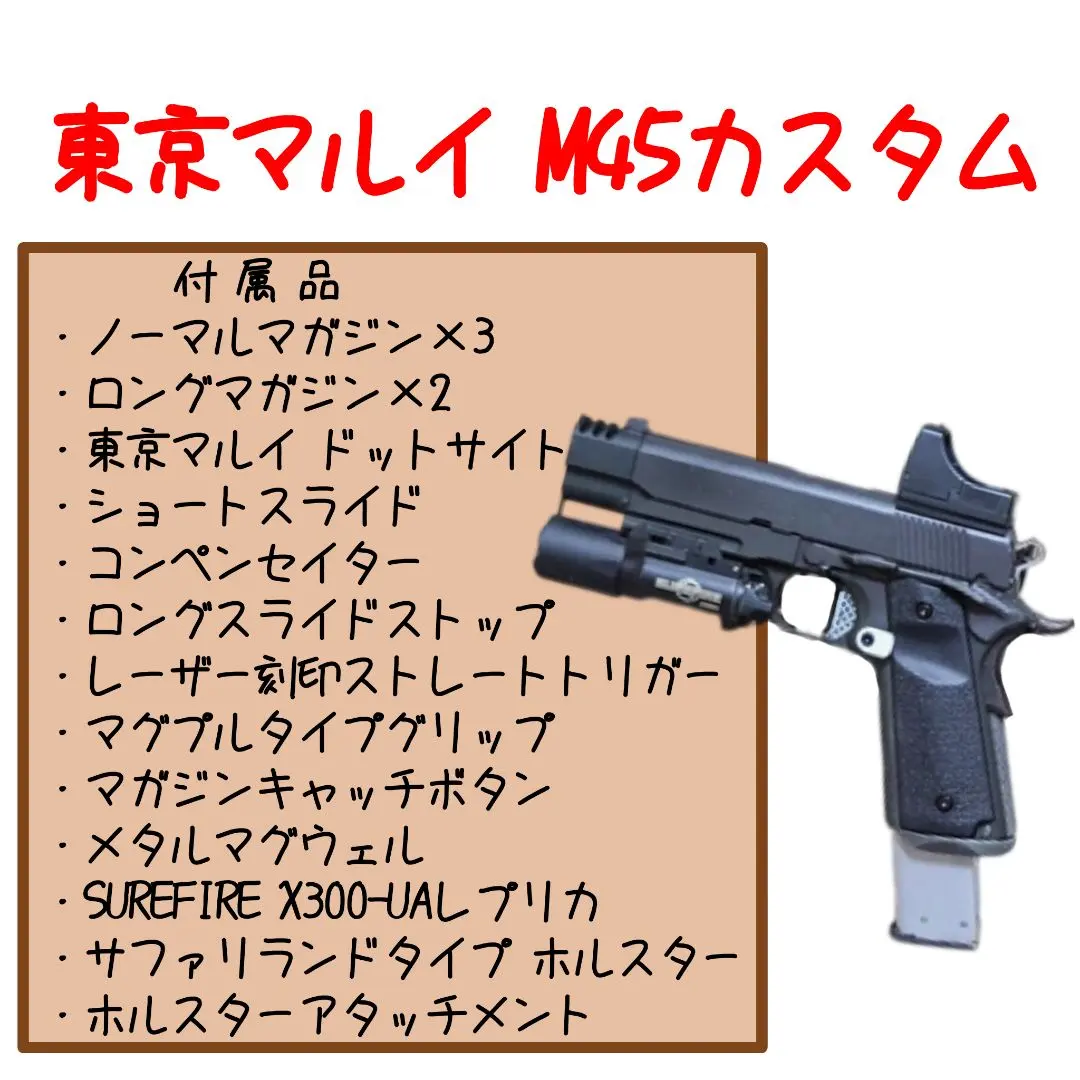 2026年最新】m45a1 カスタム パーツの人気アイテム - メルカリ
