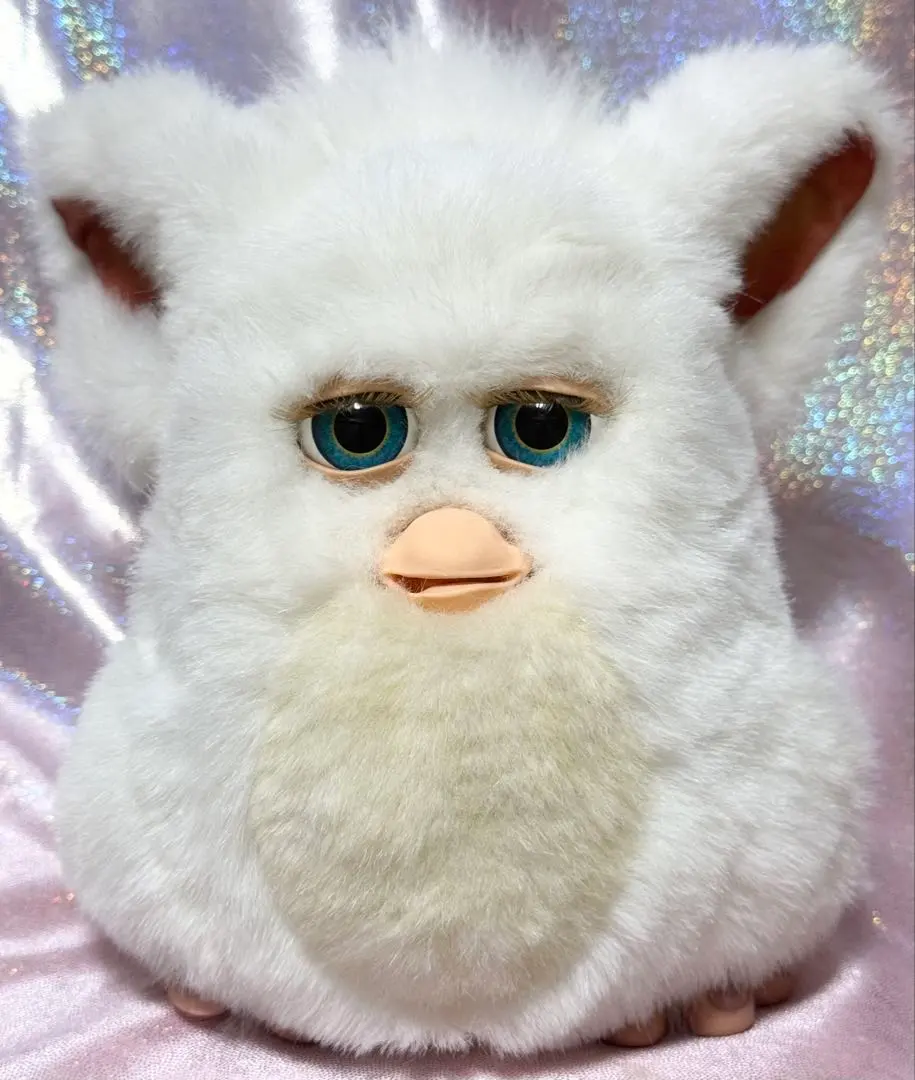 ファービー2 キャラメルピンク オリーブ目 英語版 furby2005