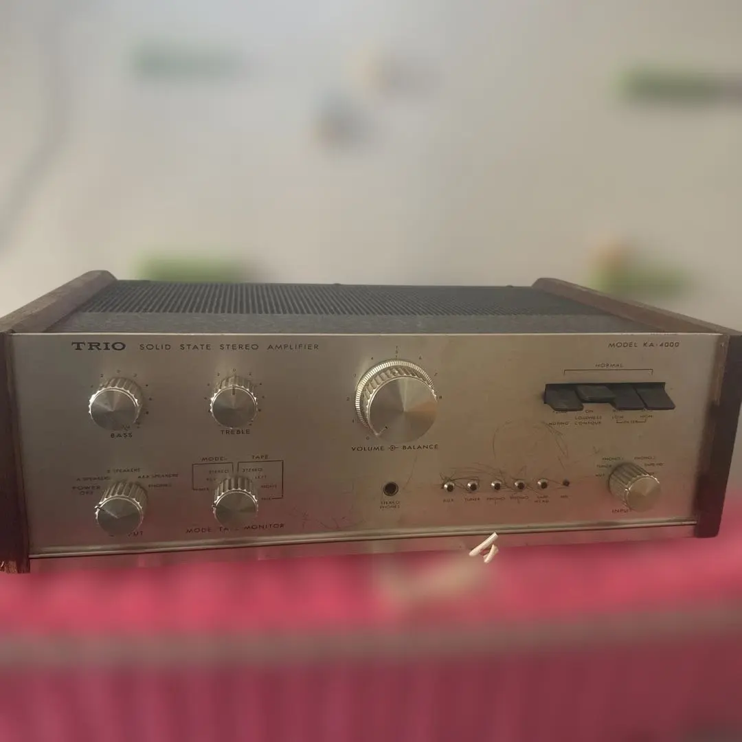 TRIO KA-4004 ステレオアンプ 本体 ビンテージ 1972年 完動品 2025年