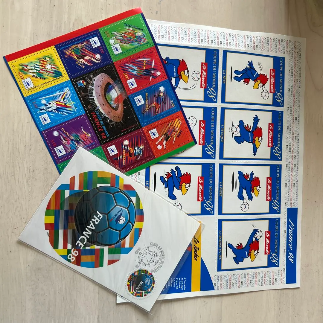 2026年最新】フランス 1998年 サッカーワールドカップ 切手の人気