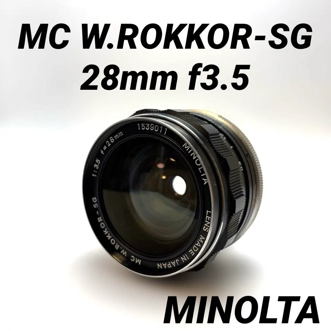 2025年最新】W ROKKOR-SG 28mm 3.5の人気アイテム - メルカリ