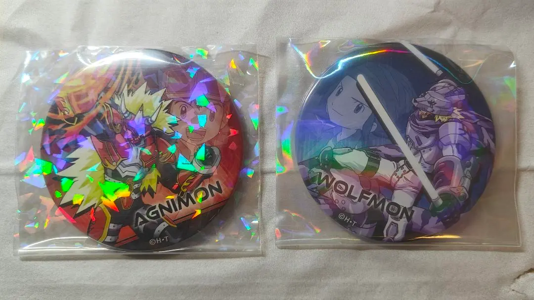 デジモンフロンティア 海外限定 スピリットエボリューション 缶バッジ