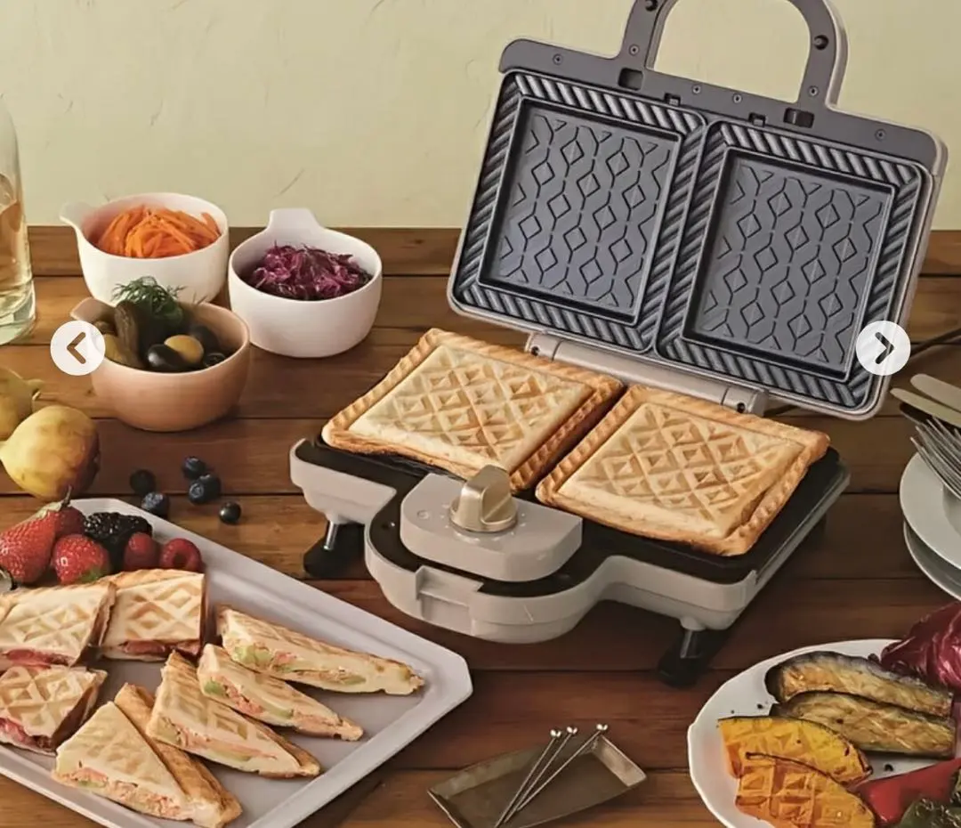 2026年最新】bruno ホットサンドメーカー ダブル プチガトープレート