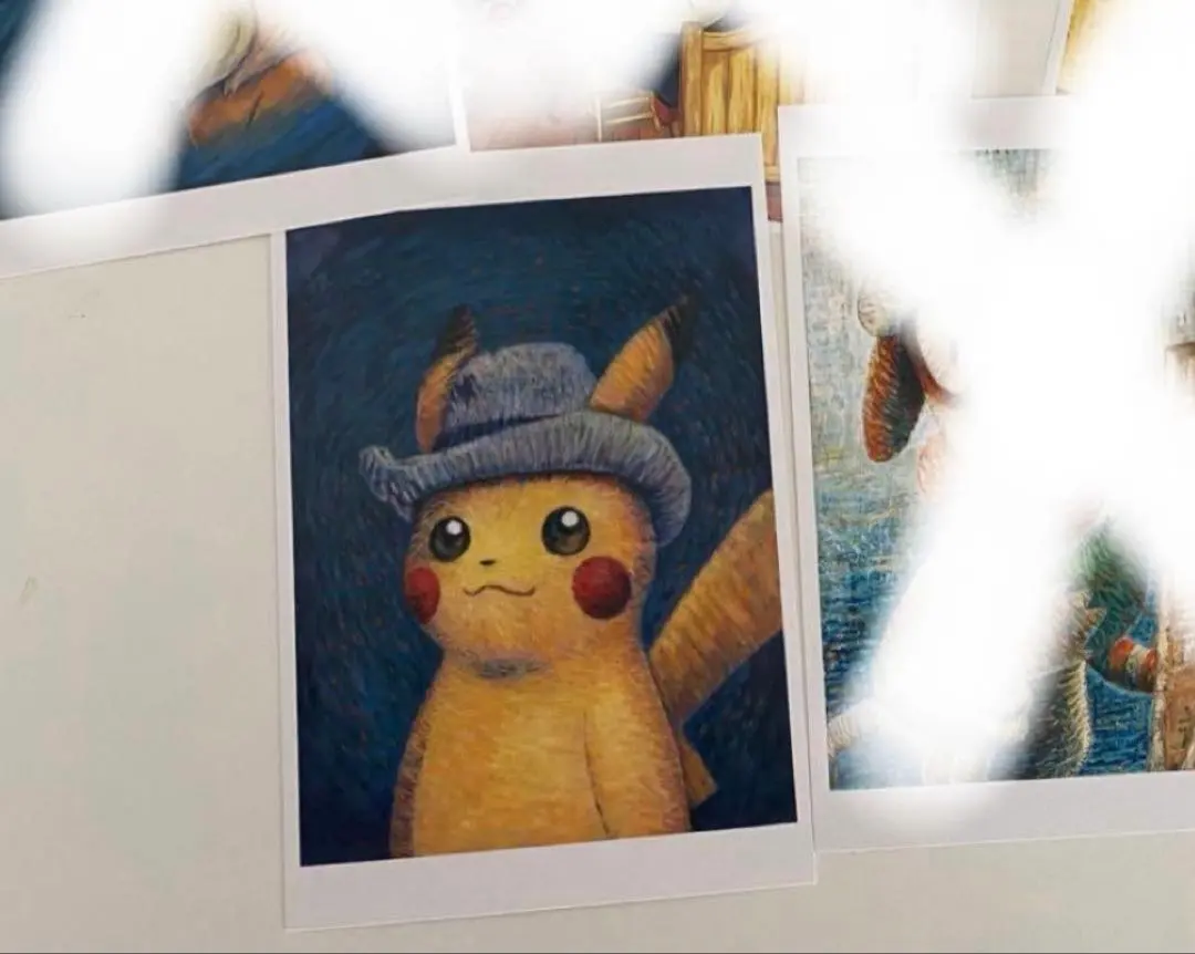 2026年最新】ゴッホ ピカチュウ ポストカードの人気アイテム - メルカリ