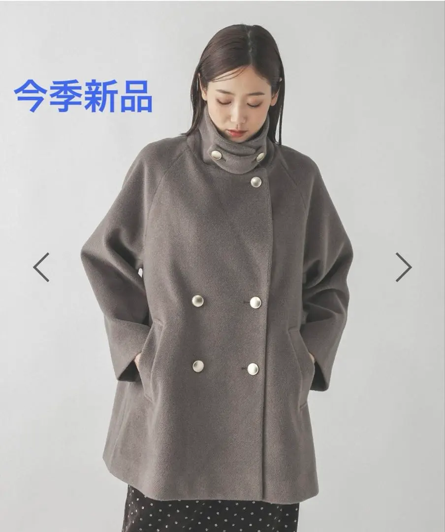 2026年最新】GLOBAL work 軽やかストレッチ衿2wayコートの人気アイテム