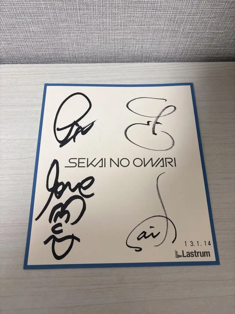 2026年最新】SEKAI NO OWARI直筆サインの人気アイテム - メルカリ