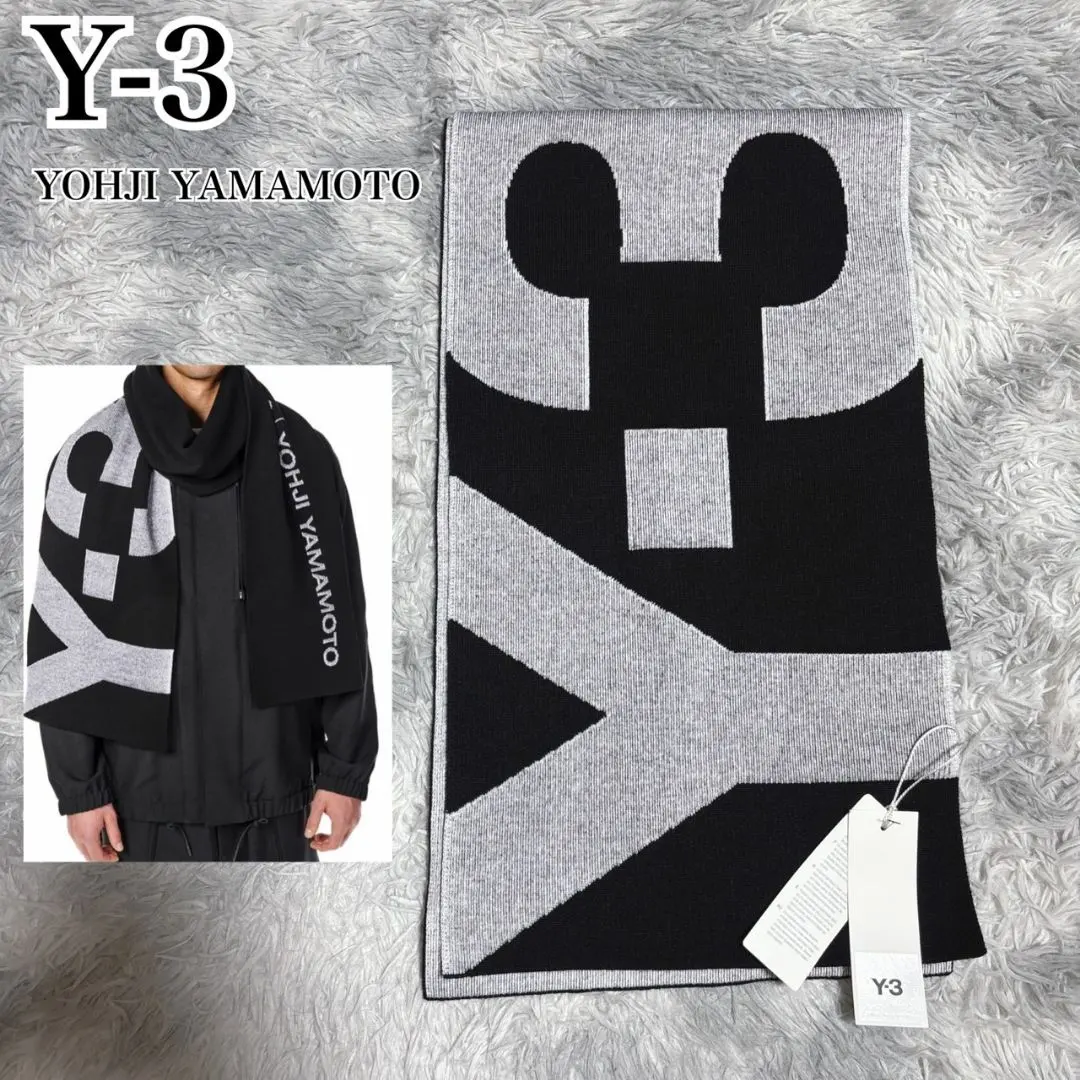 Y-3 ・ adidas ヨウジヤマモト made in Japanマフラー