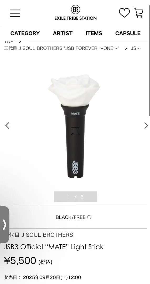 2025年最新】jsb3 official “mate” light stickの人気アイテム