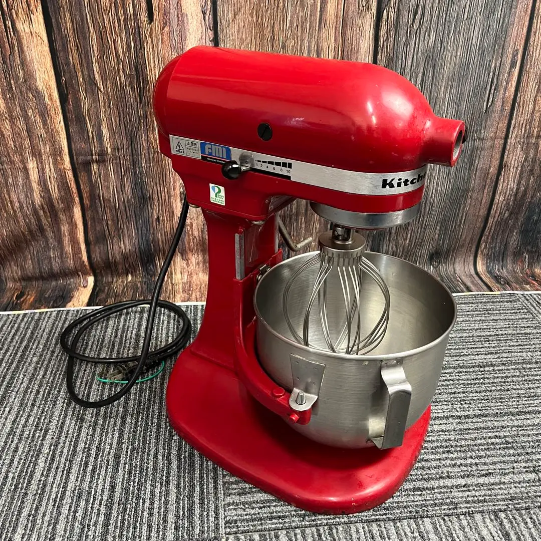 キッチンエイド エフエムアイ スタンドミキサー KSM5ER レッド(0501AI
