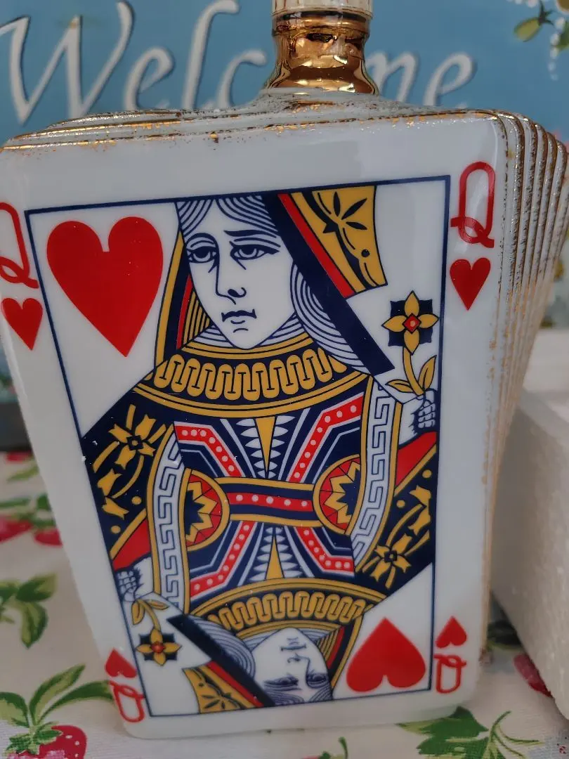 未開栓 フラパン XO ブランデー トランプ エース 陶器ボトル 750ml