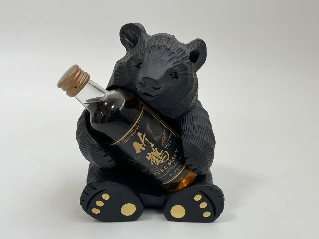 ニッカウイスキー 丸壜ニッカ エクストラ 2級 熊の陶器(非売品)