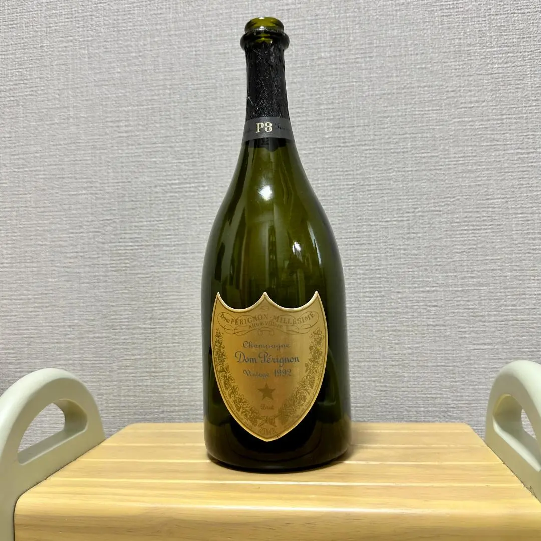 P3 ドンペリ1993年 空瓶 空箱 ヴィンテージゴールドラベイラヴェイ