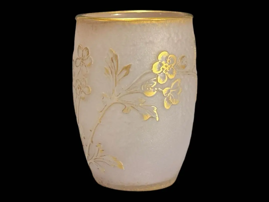 ハヤブサ鷹ドームフランスクリスタル水晶エミールガレフランス製ガラス