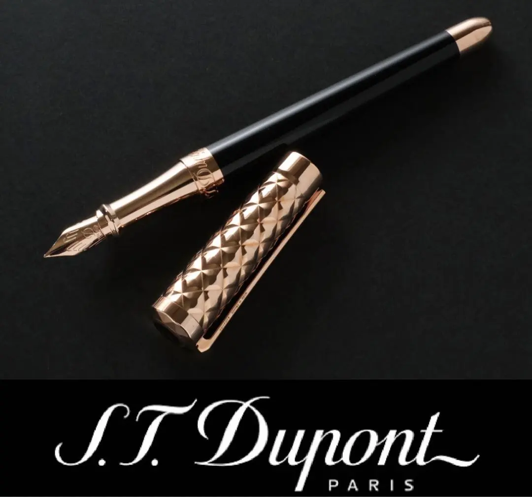 3692◇デュポン◇万年筆◇定価179,300円◇ドラゴン～ギヨシェ彫刻ブルー◇