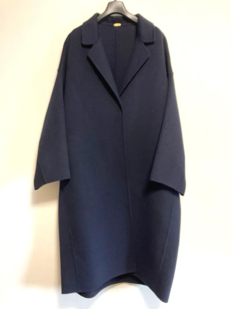 2026年最新】ウールアンゴラリバーコート deuxieme ネイビーの人気