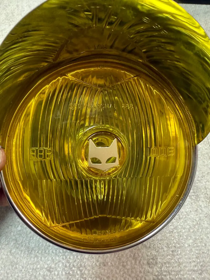 マーシャルライト888 160φ バイク単車イエロー