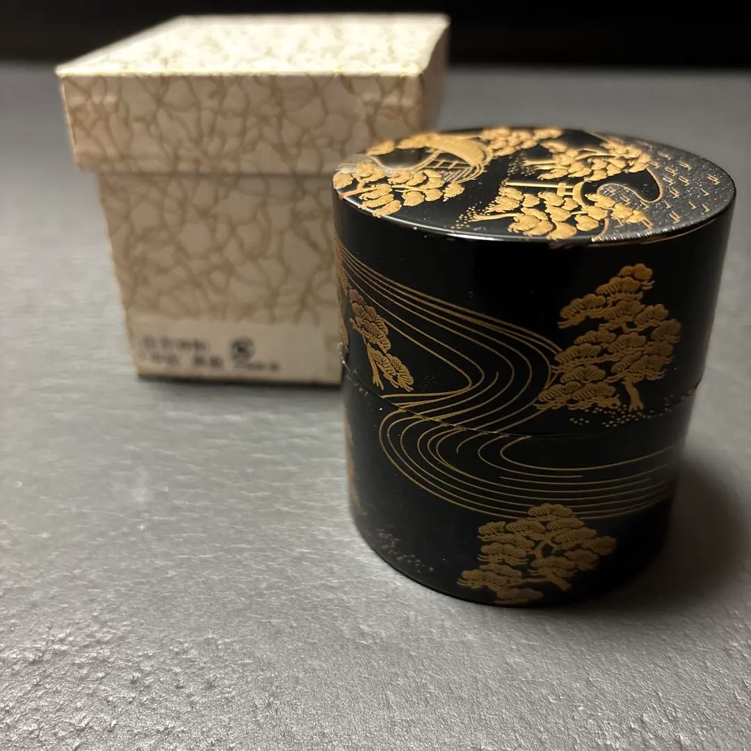 株式会社 サンシャイン様専用茶道具 棗 平安 光漆 住吉蒔絵 2025年最新