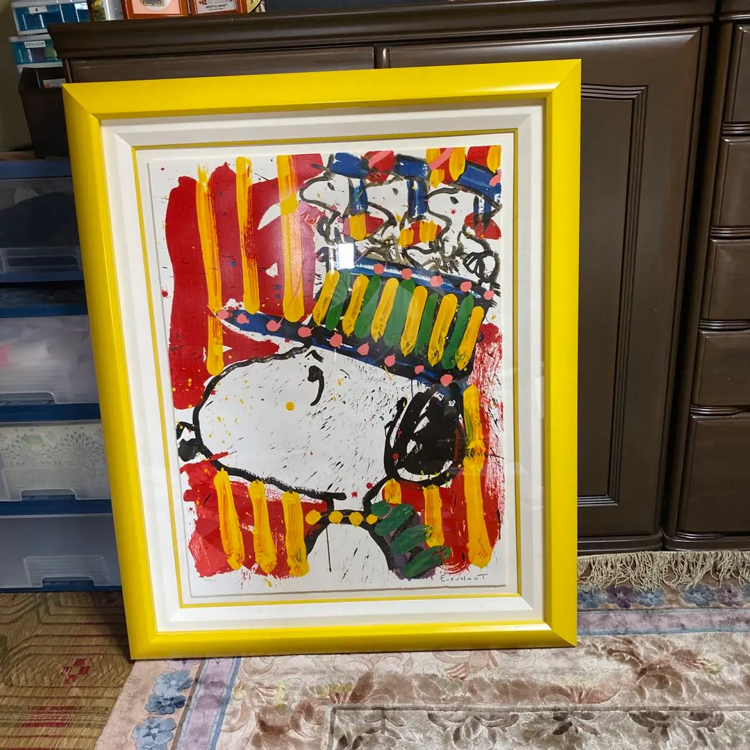 SNOOPY リトグラフ ピーナッツ 値下げ