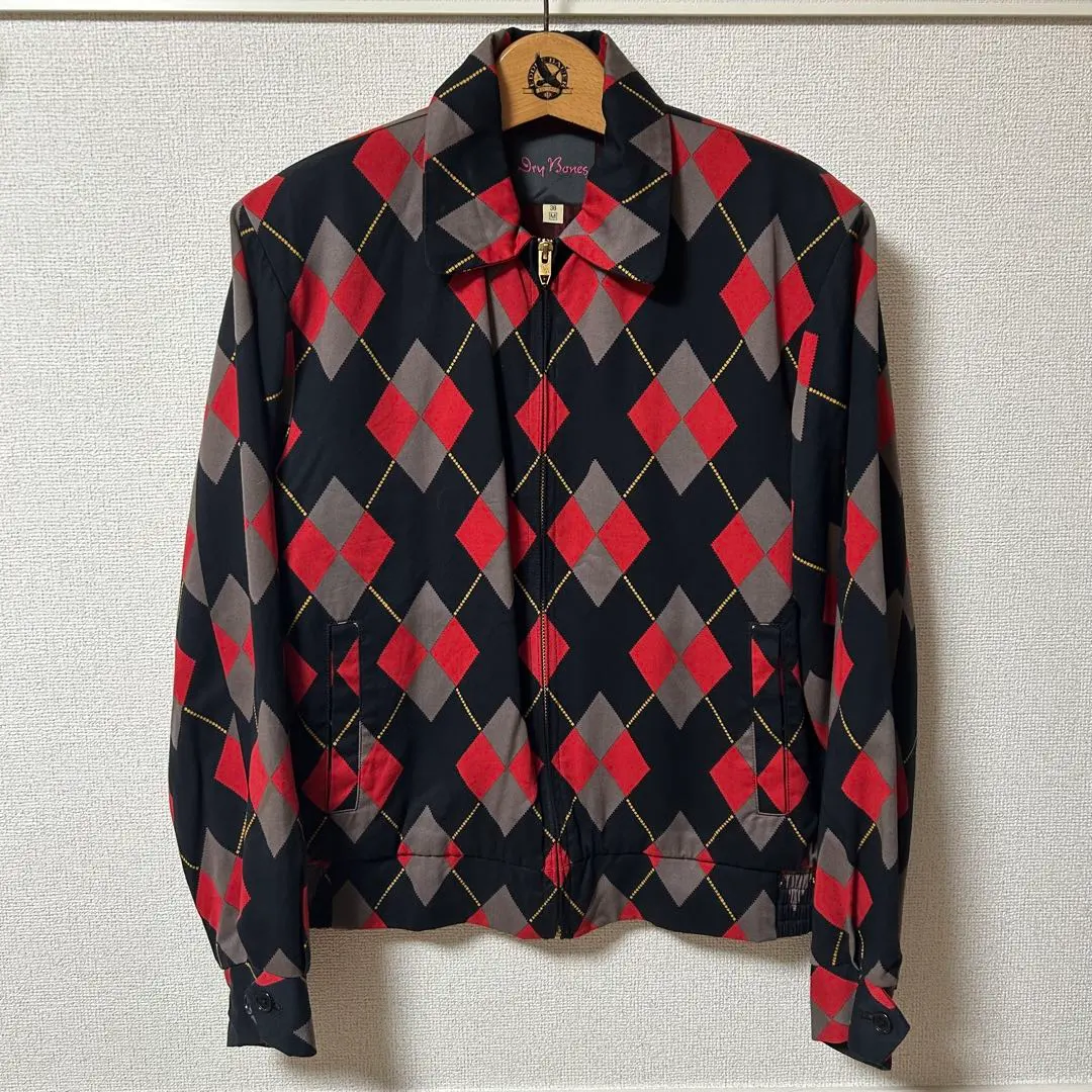 Dry Bones[ドライボーンズ] ギャバジンジャケット アーガイル スター