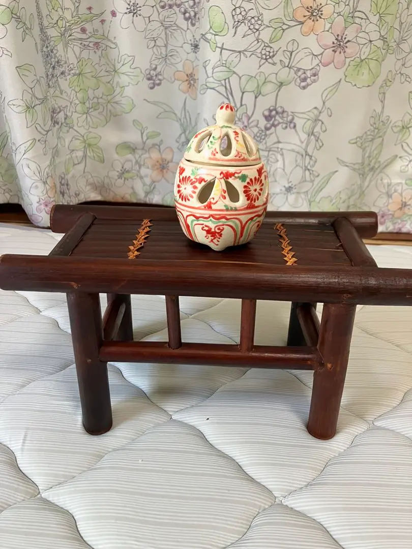 茶道具 薄板 花入用敷板 花台 真塗り 角蛤板 蛤端 川瀬表完作 真塗