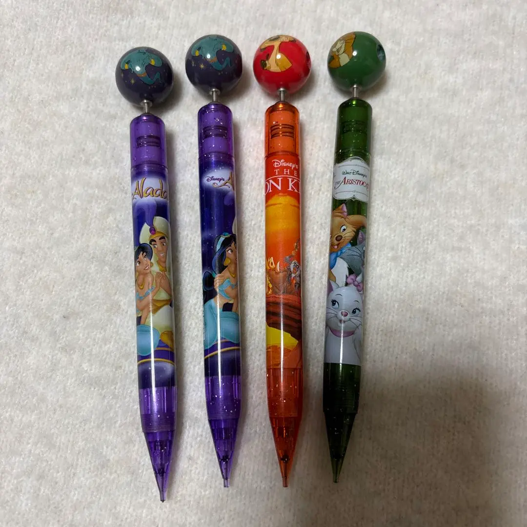 レトロ レア ディズニー 万華鏡 覗きレンズ シャーペン ボールペン セット