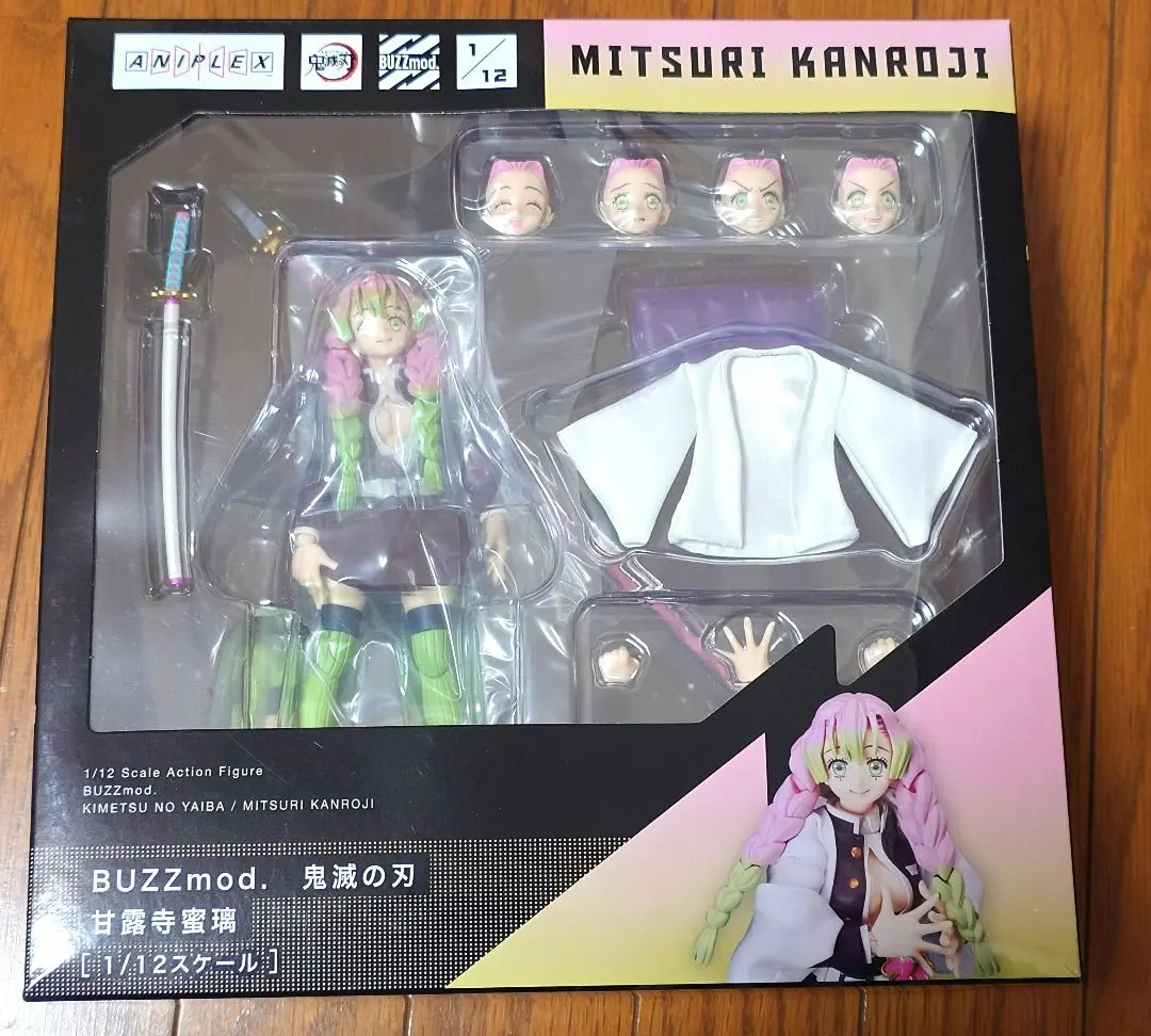 2026年最新】BUZZmod. 鬼滅 甘露寺蜜璃 1/12スケールフィギュアの人気