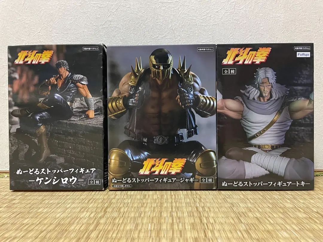 ぬーどるストッパー/北斗の拳 四兄弟 フィギュア 未開封4点セット 2025年