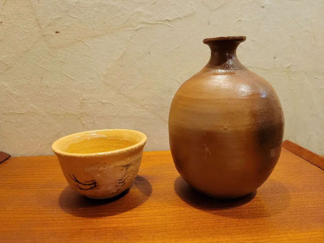 江戸時代唐津刷毛目大瓶