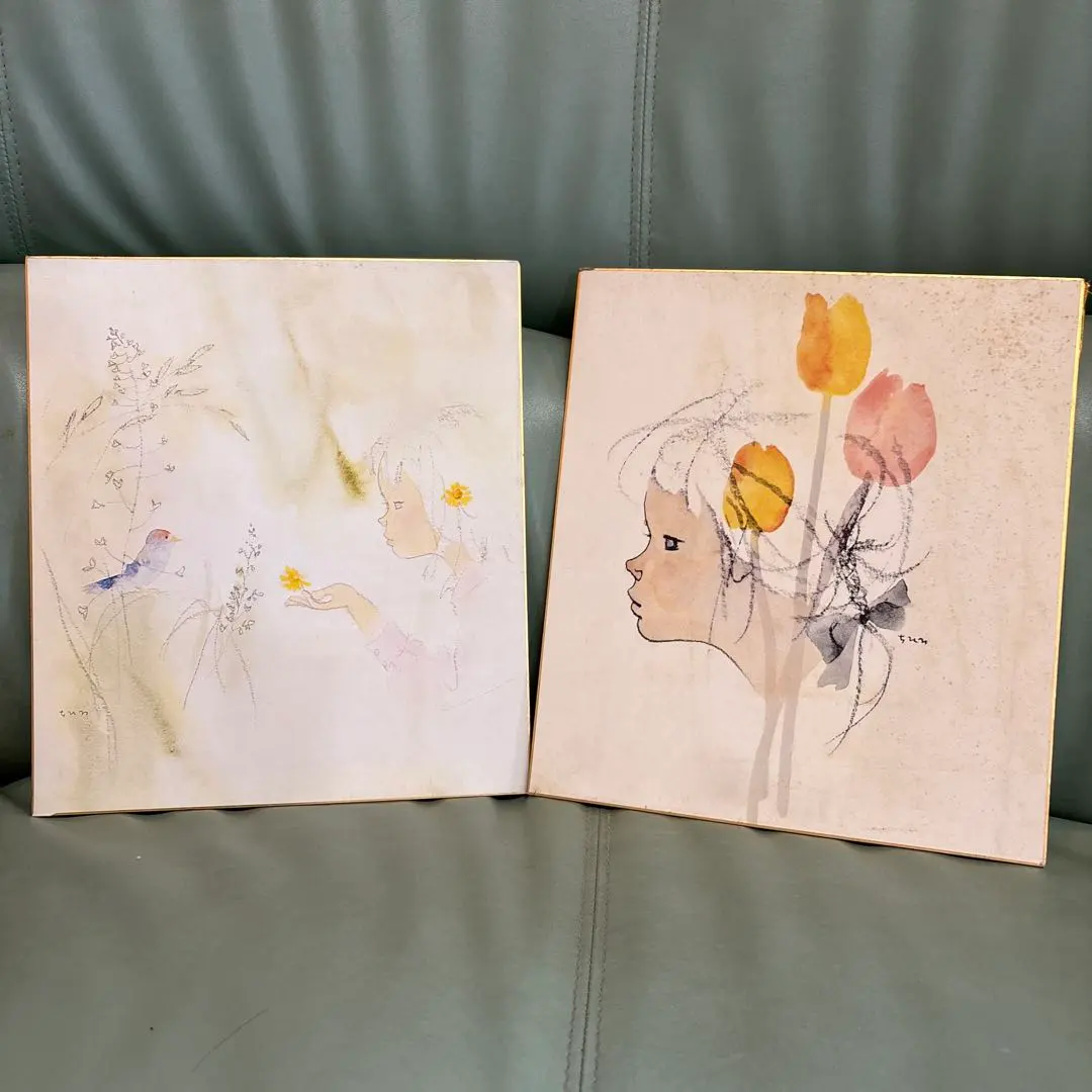 2026年最新】いわさきちひろ 色紙の人気アイテム - メルカリ