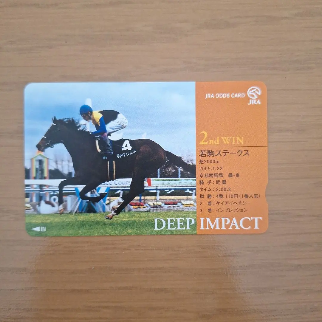 2026年最新】ディープインパクト ダービー オッズカードの人気アイテム