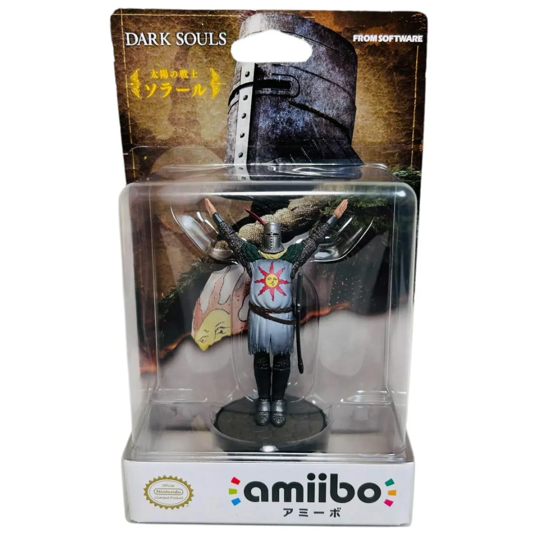 未開封】amiibo 太陽の戦士 ソラール DARK SOULS 新品未開封品】AMIIBO