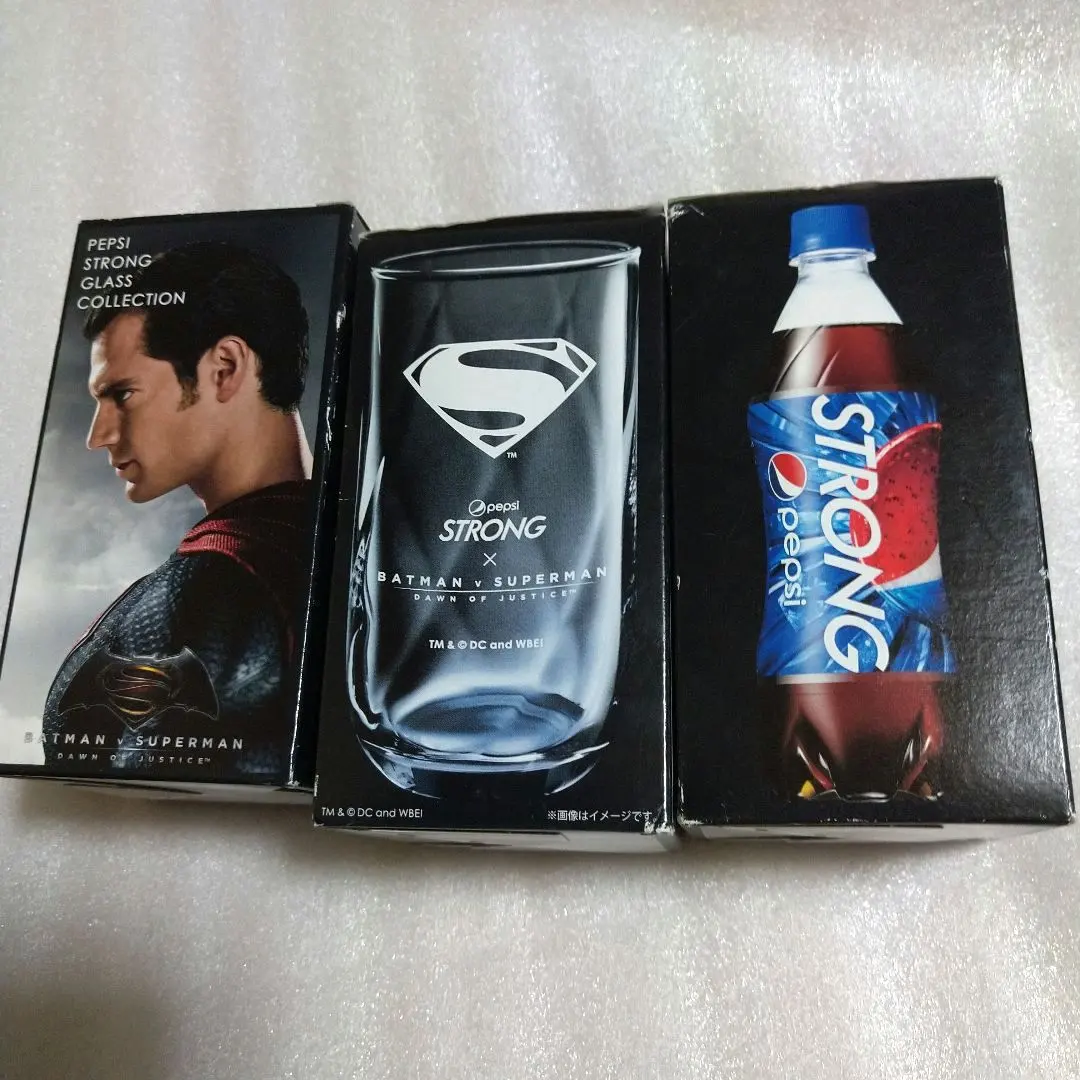 スーパーマン16ozグラスセット