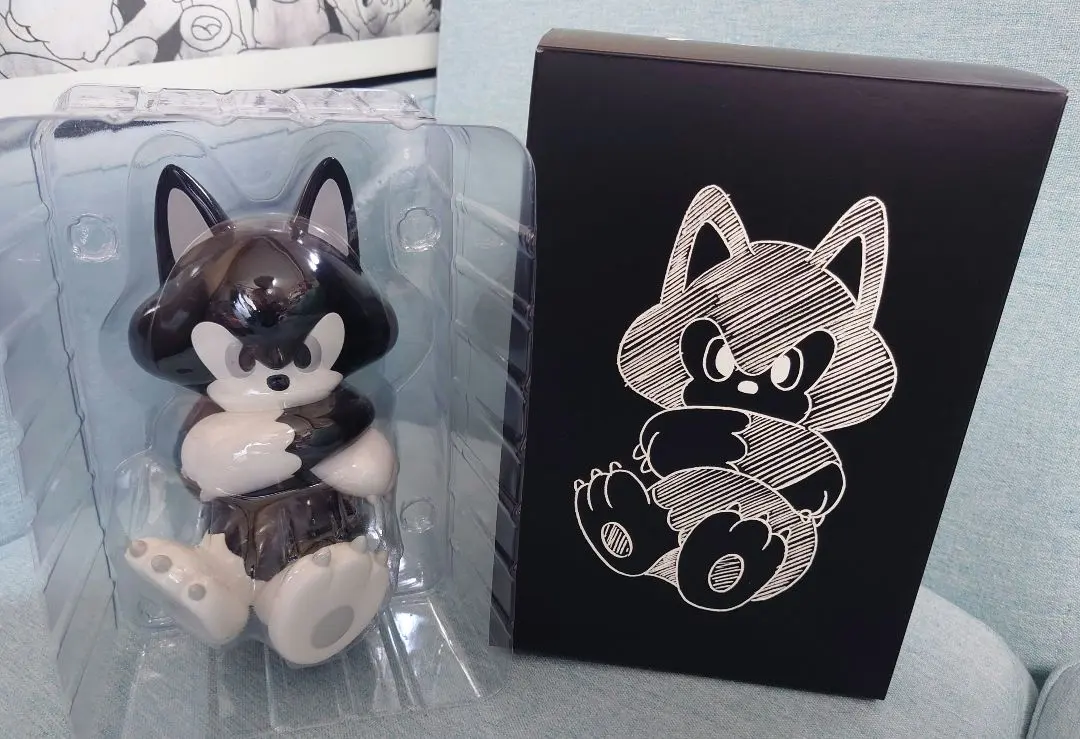 イデタツヒロ TIDE 原画ANGRY CAT LUMINAIRE アート