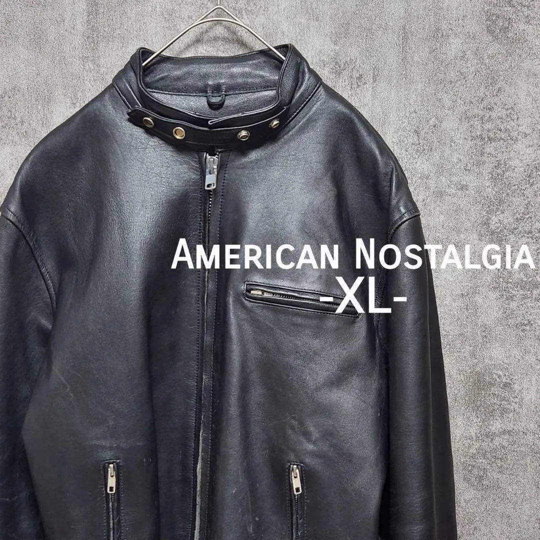 2026年最新】AMERICAN NOSTALGIA レザージャケットの人気アイテム