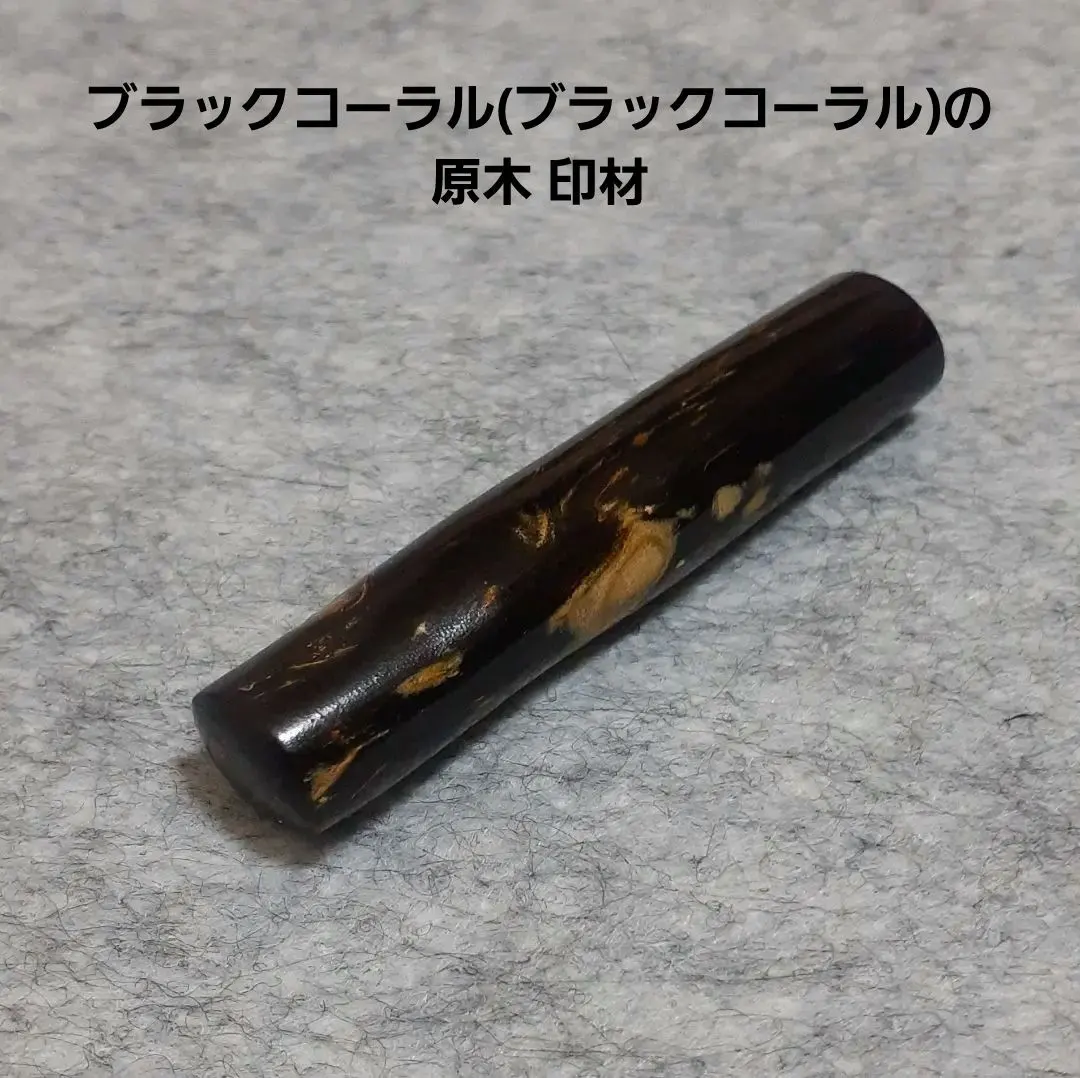 63 レア品！青珊瑚(レインボーコーラル)の印材、原木