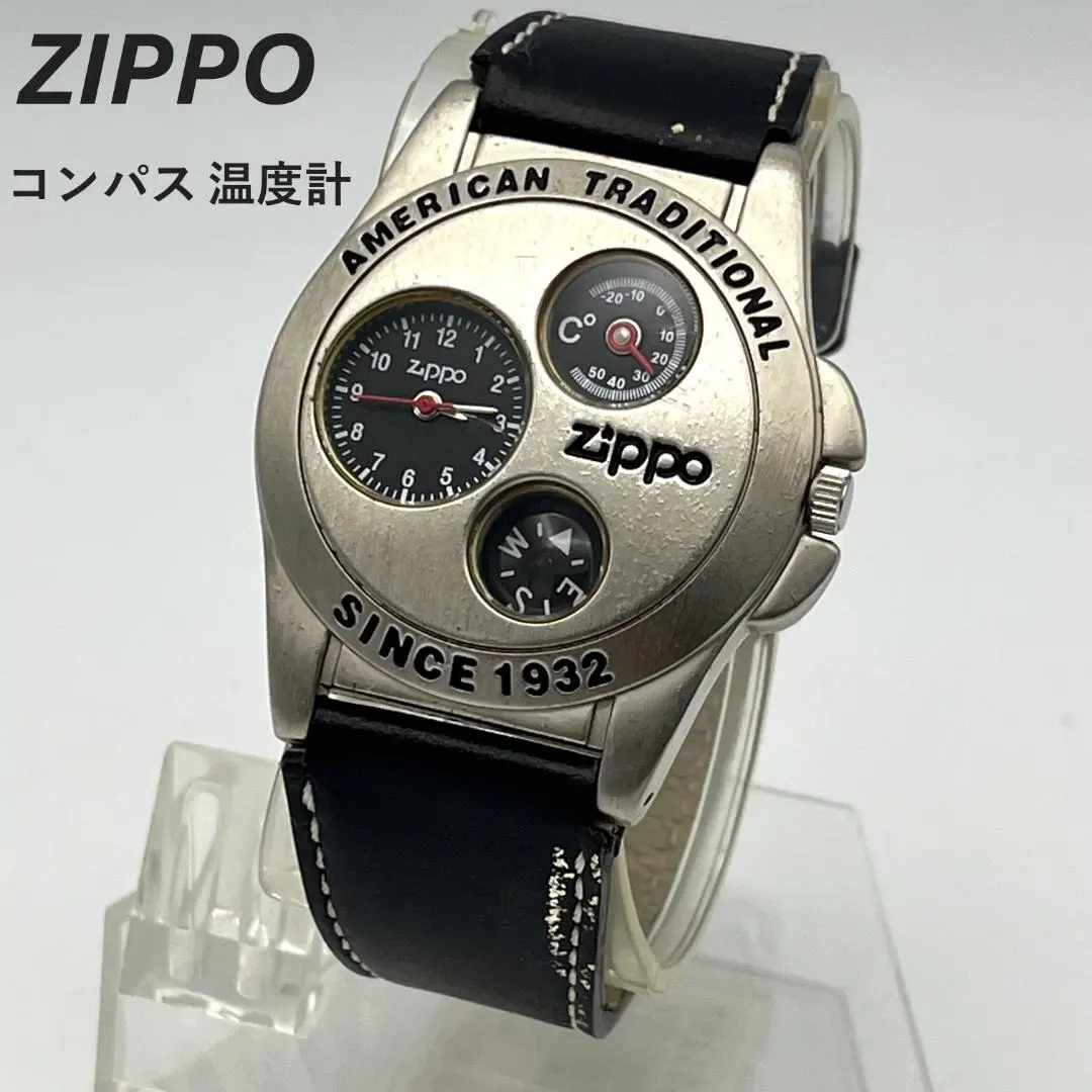 zippo ポパイ 時計 稼働中 。分解掃除済みR5.12 インテリア小物 zippo