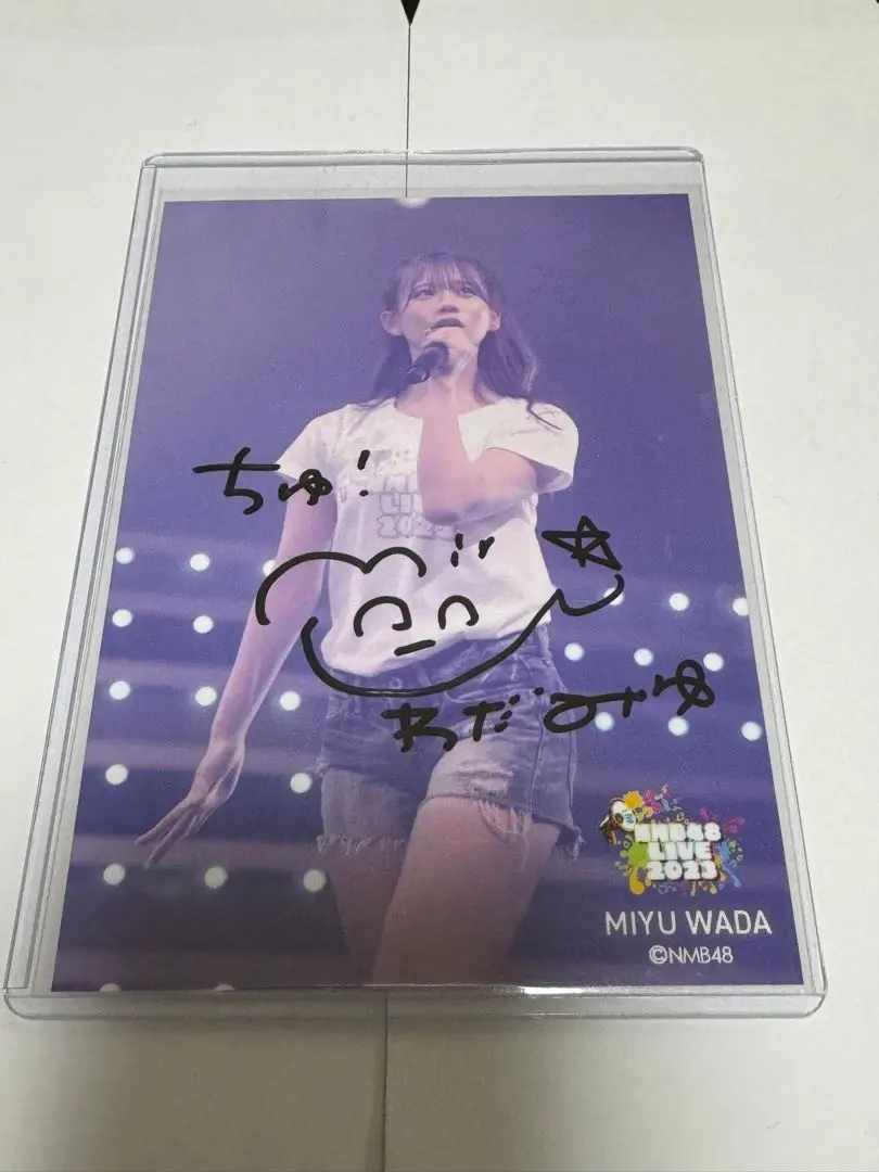 NMB48 2024 December ランダム生写真 和田海佑 直筆A