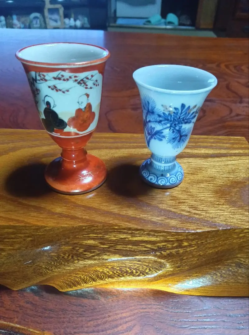 馬上杯三十六歌仙九谷金蘭手色絵金彩豪華絢爛宝山献上手