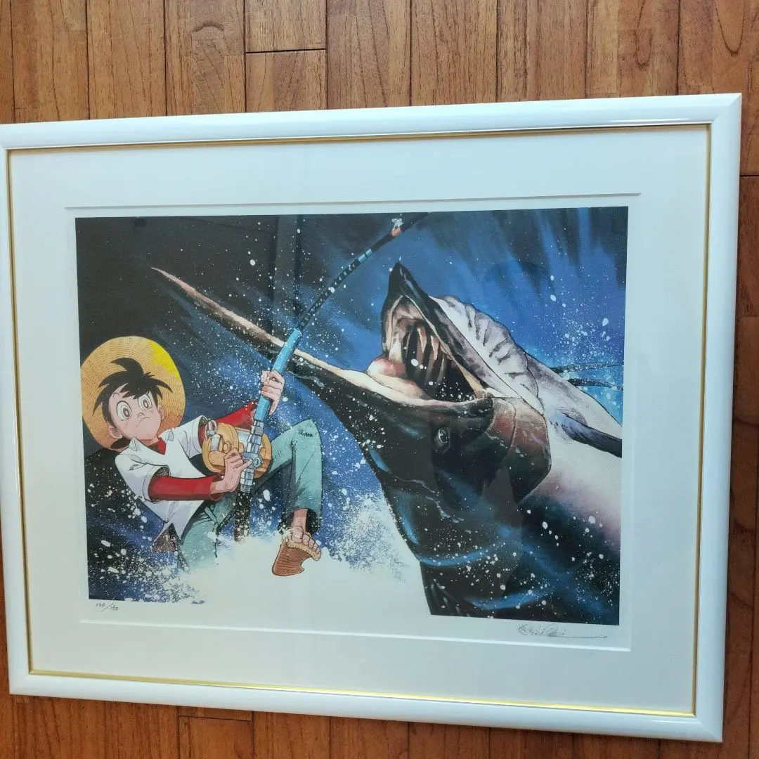 貴重品」釣りキチ三平ジークレー鳥海初冠雪保証書付ローマ数字134/150