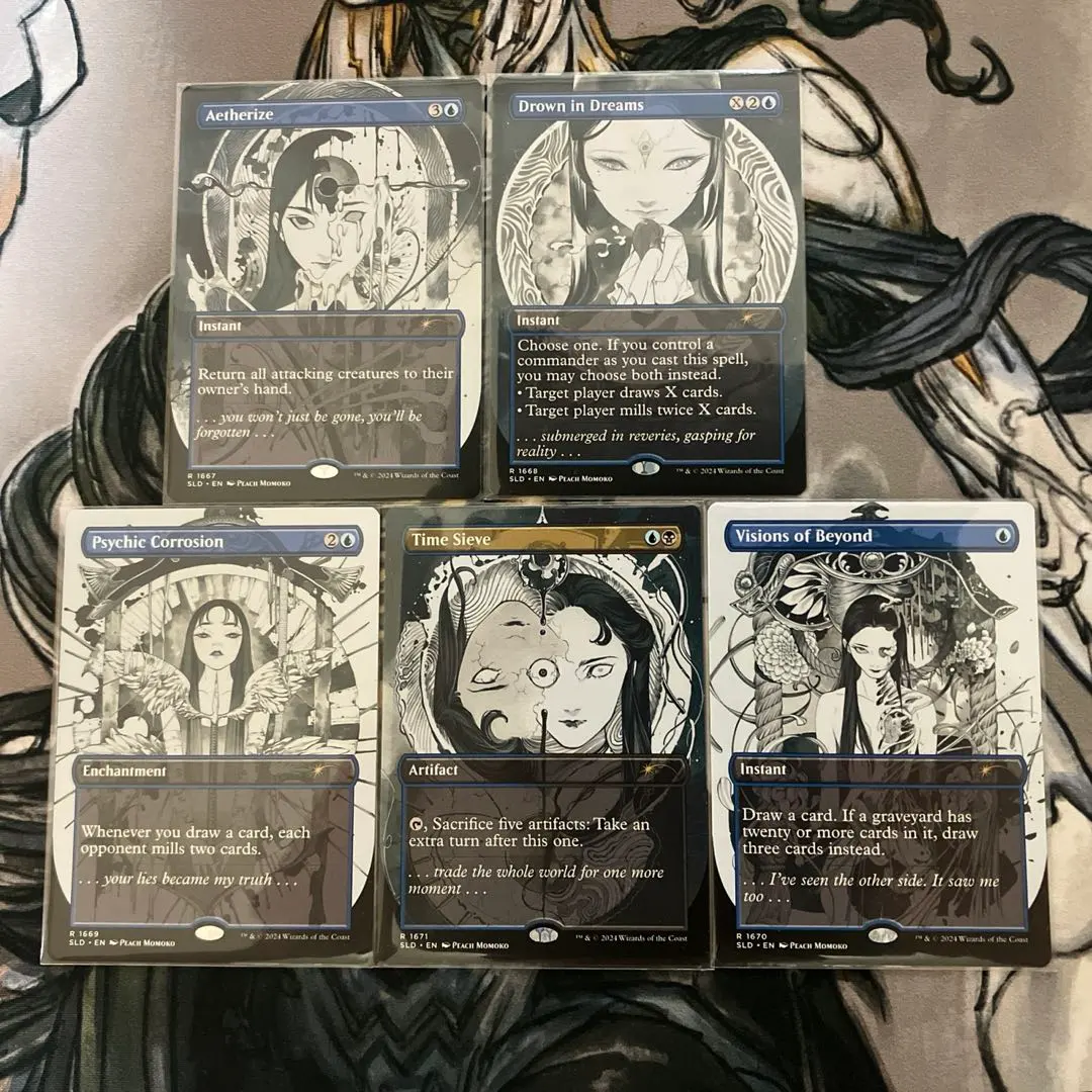 MTG 夢まみれ/Drown in Dreams foil PSA10