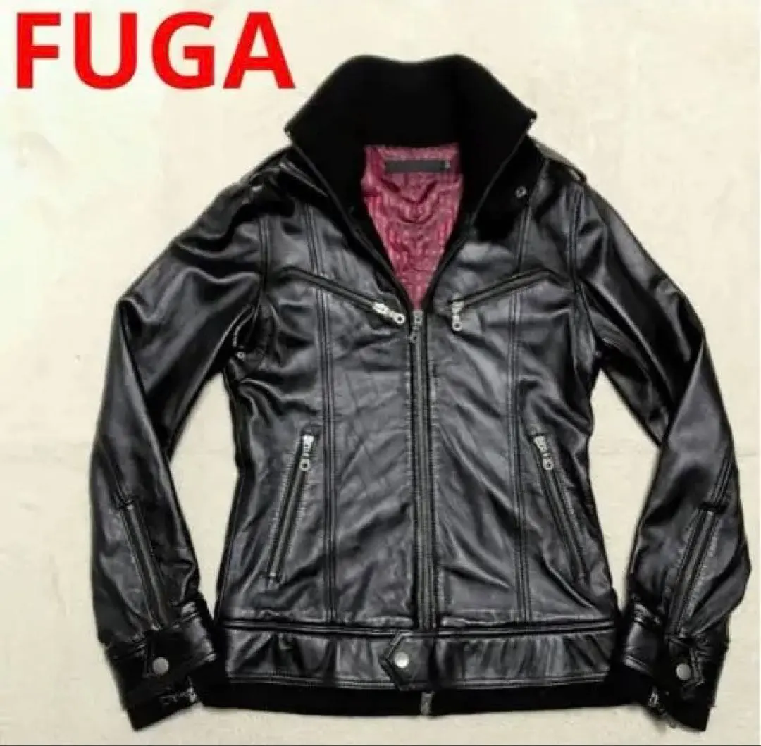 フーガ ロック ボブズ ぶ ジャケット ライダース fuga V系 2025年最新