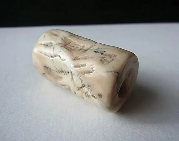 ☆S2101☆ 古代石 (90) オリエント出土生命の樹護符印章石