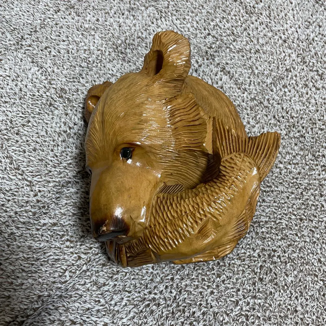 2026年最新】熊 木彫 壁掛けの人気アイテム - メルカリ