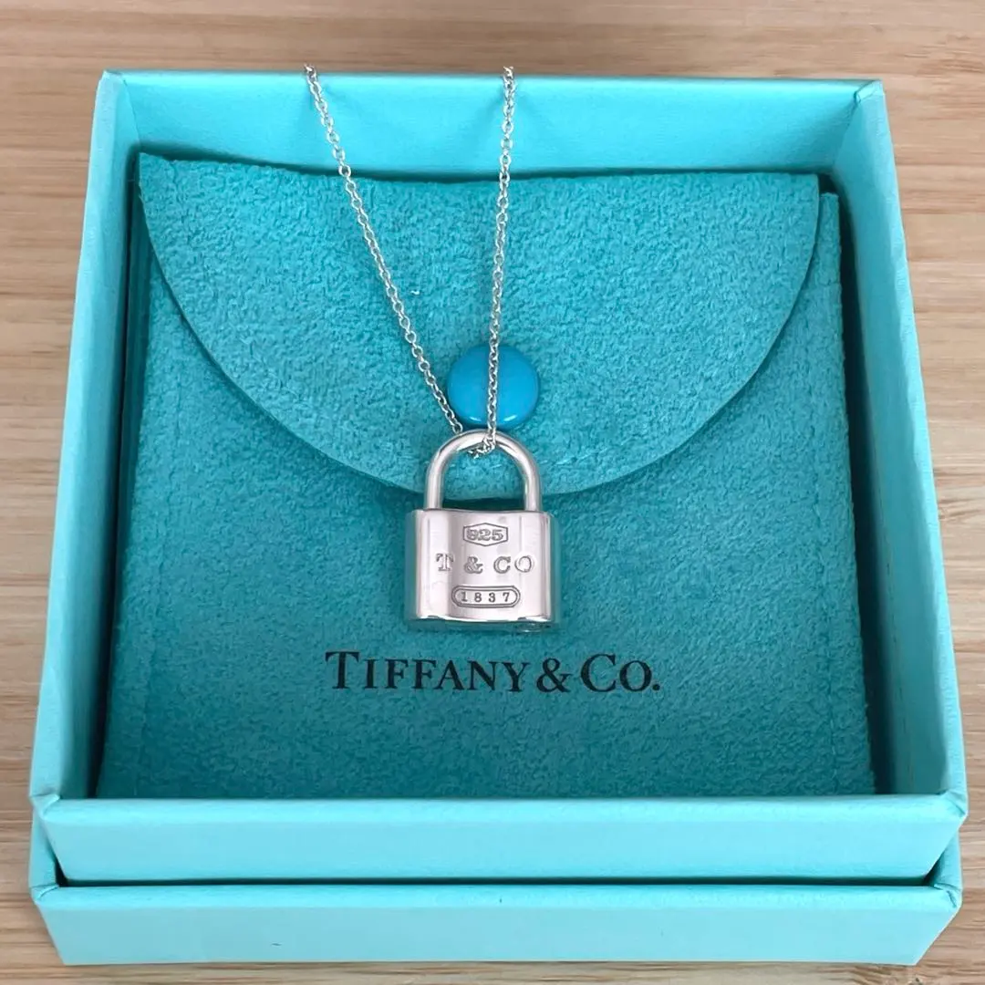 2周年【ティファニー】1837パドロックカデナ南京錠ペンダント1693