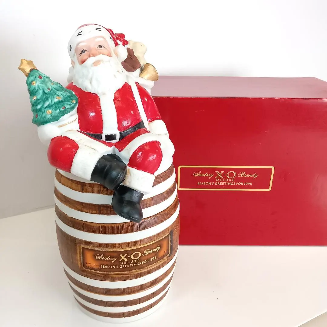 SUNTORY XO ブランデー クリスマスハウスレア希少限定クリスマスボトル