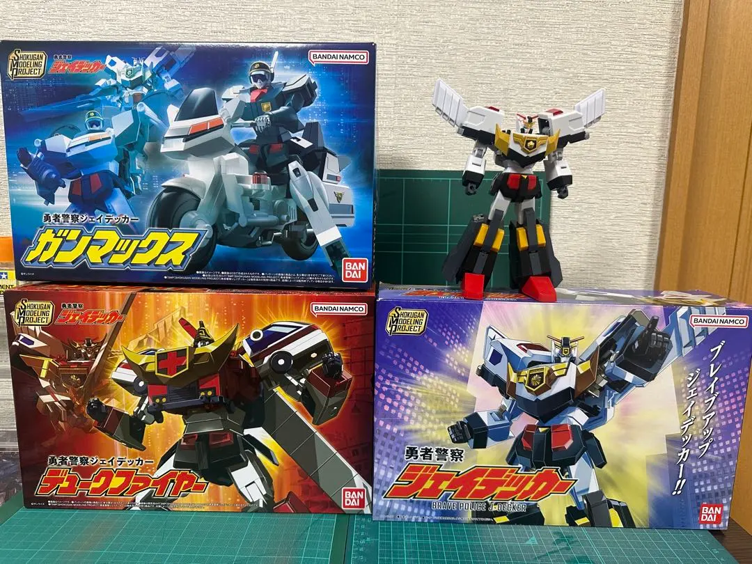 未開封品SMPジェイデッカーデュークファイヤーガンマックス合計3点