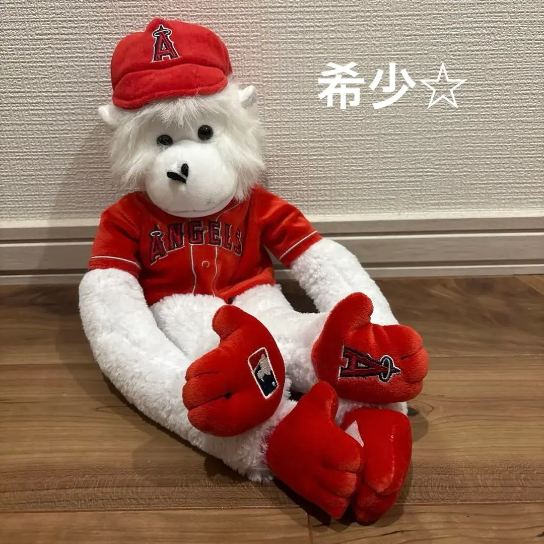 MLBエンゼルス トラウト選手ラリーモンキー 【シリアルナンバー付
