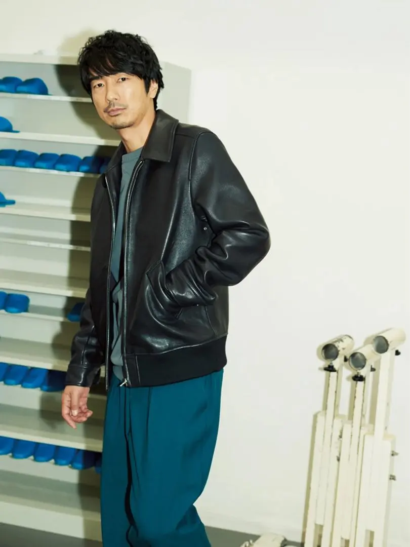 A.P.C アーペーセーモトブルゾンレザージャケット