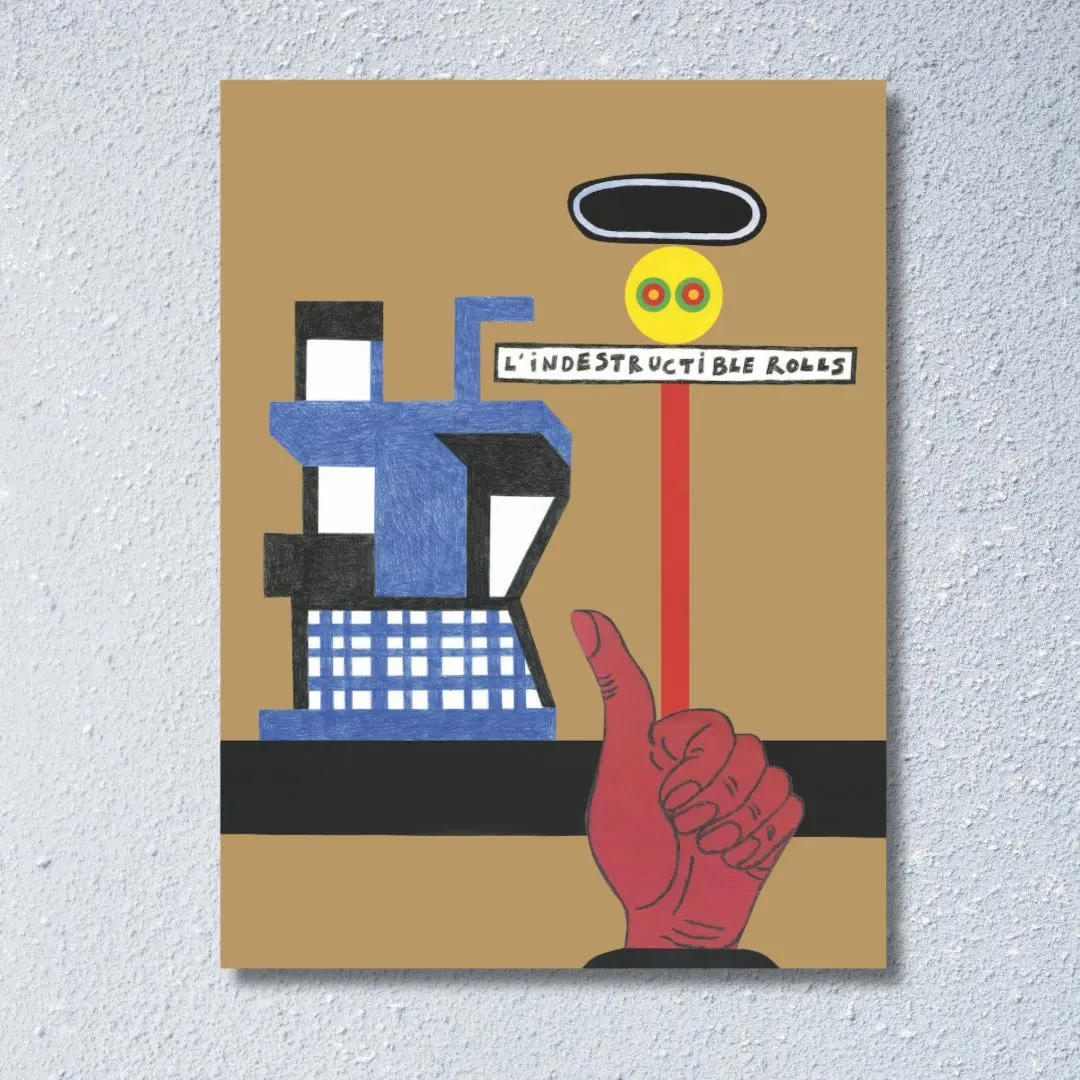 額装付き ナタリー・デュ・パスキエ 2023 エキシビジョンポスター