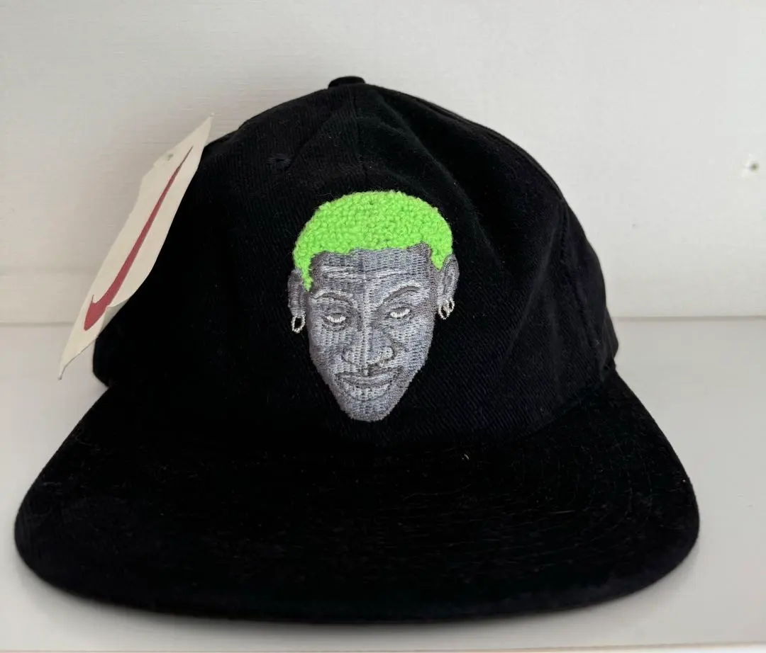 NIKE 90's ロッドマン ヴィンテージ キャップ 緑 usa製